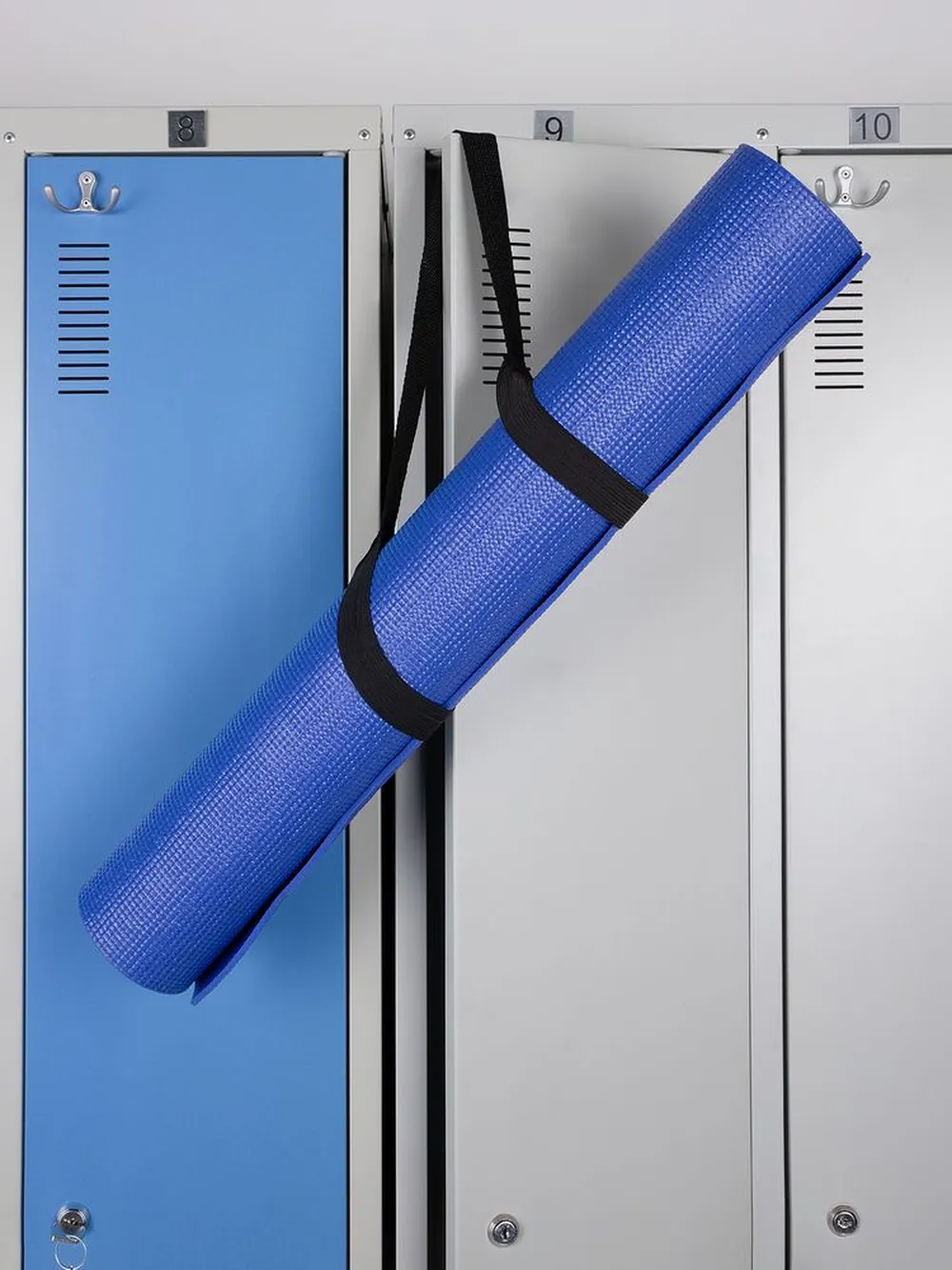 Коврик для фитнеса Flatland, синий заказать онлайн с вашим дизайном на заказ в Москве и области