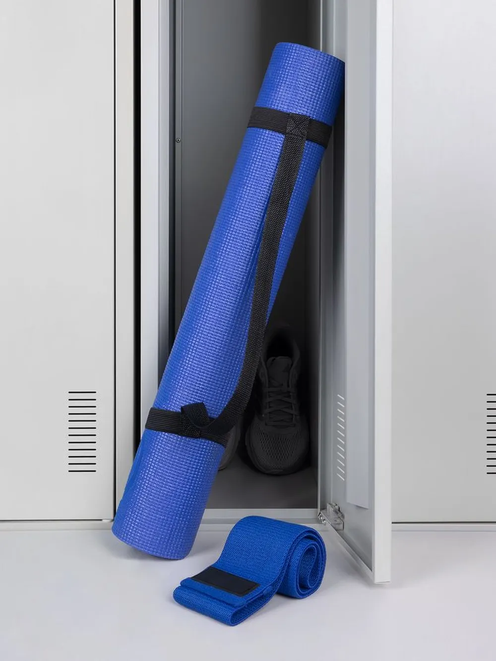 Коврик для фитнеса Flatland, синий заказать онлайн с вашим дизайном на заказ в Москве и области