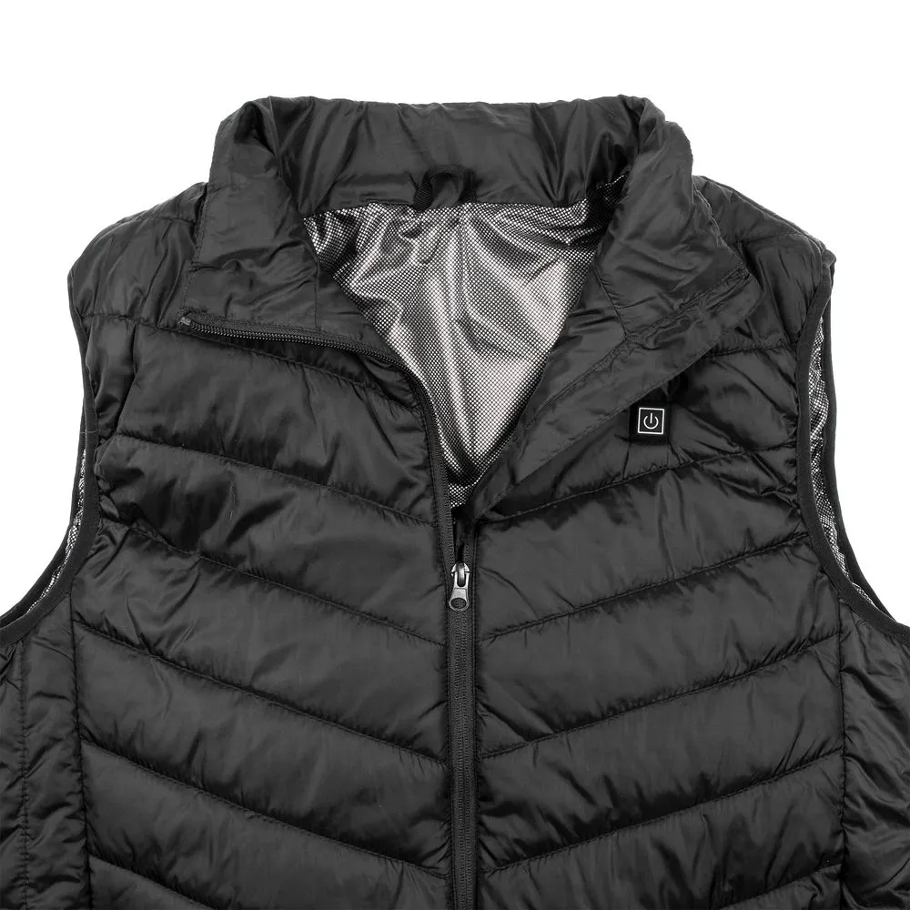 Жилет с подогревом Thermalli Valmorel, черный, размер L заказать онлайн с вашим дизайном на заказ в Москве и области