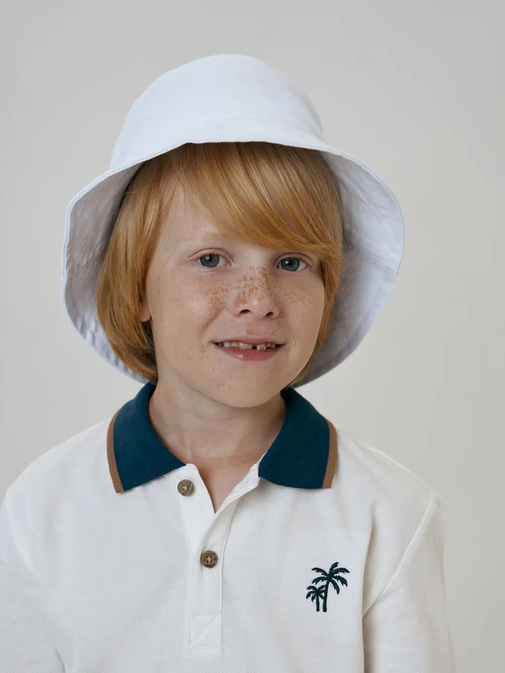 Панама детская Challenge Kids, белая заказать онлайн с вашим дизайном на заказ в Москве и области