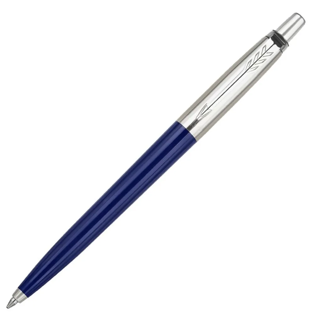 Ручка шариковая Parker Jotter Originals Navy Blue Chrome CT, темно-синяя заказать онлайн с вашим дизайном на заказ в Москве и области