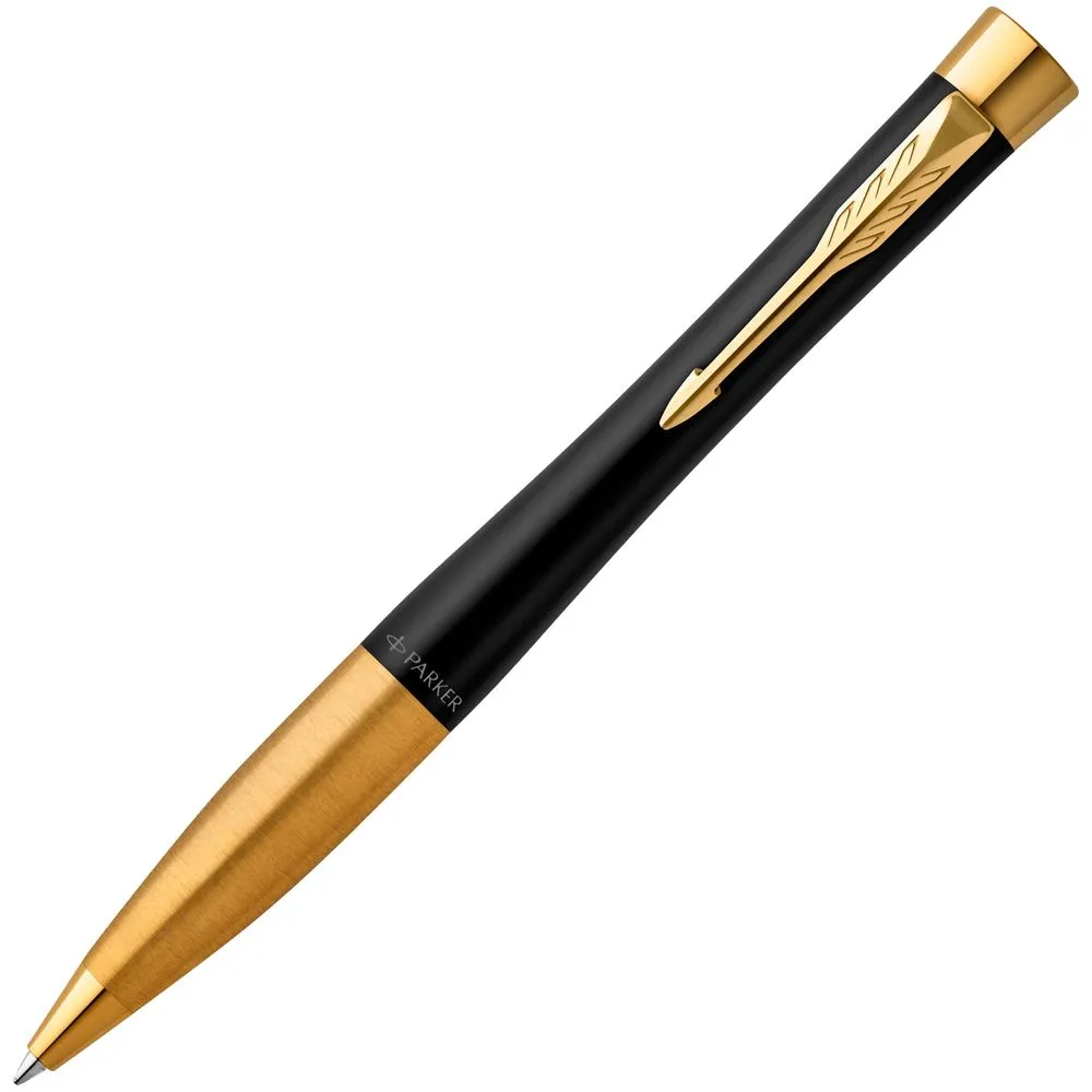 Ручка шариковая Parker Urban Twist Black GT заказать онлайн с вашим дизайном на заказ в Москве и области