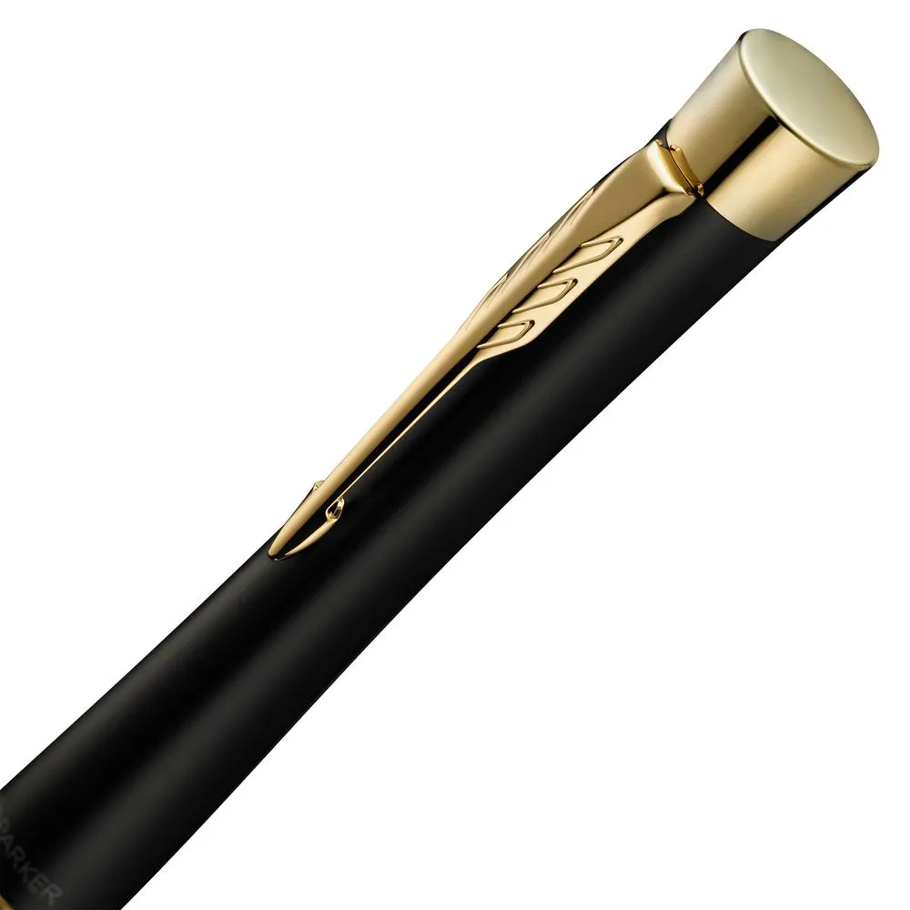Ручка шариковая Parker Urban Twist Black GT заказать онлайн с вашим дизайном на заказ в Москве и области