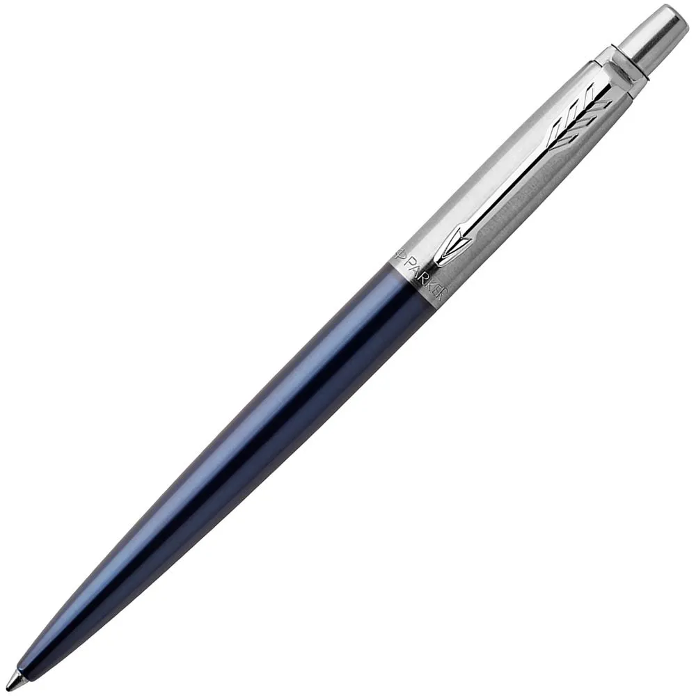 Ручка шариковая Parker Jotter Royal Blue CT заказать онлайн с вашим дизайном на заказ в Москве и области