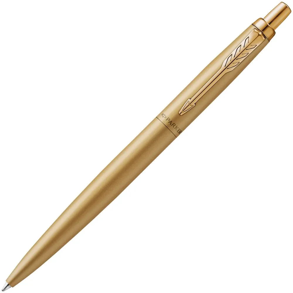 Ручка шариковая Parker Jotter XL Monochrome Gold, золотистая заказать онлайн с вашим дизайном на заказ в Москве и области
