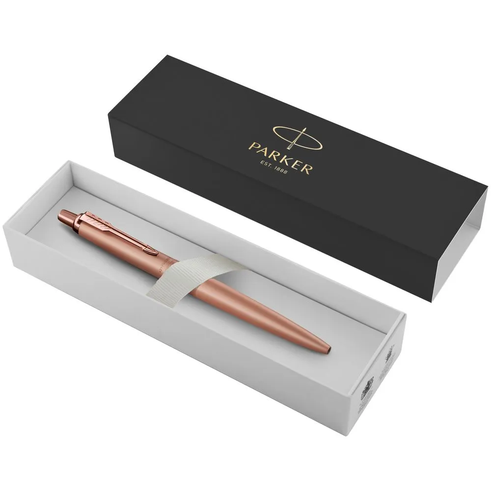 Ручка шариковая Parker Jotter XL Monochrome Pink Gold, розовое золото заказать онлайн с вашим дизайном на заказ в Москве и области