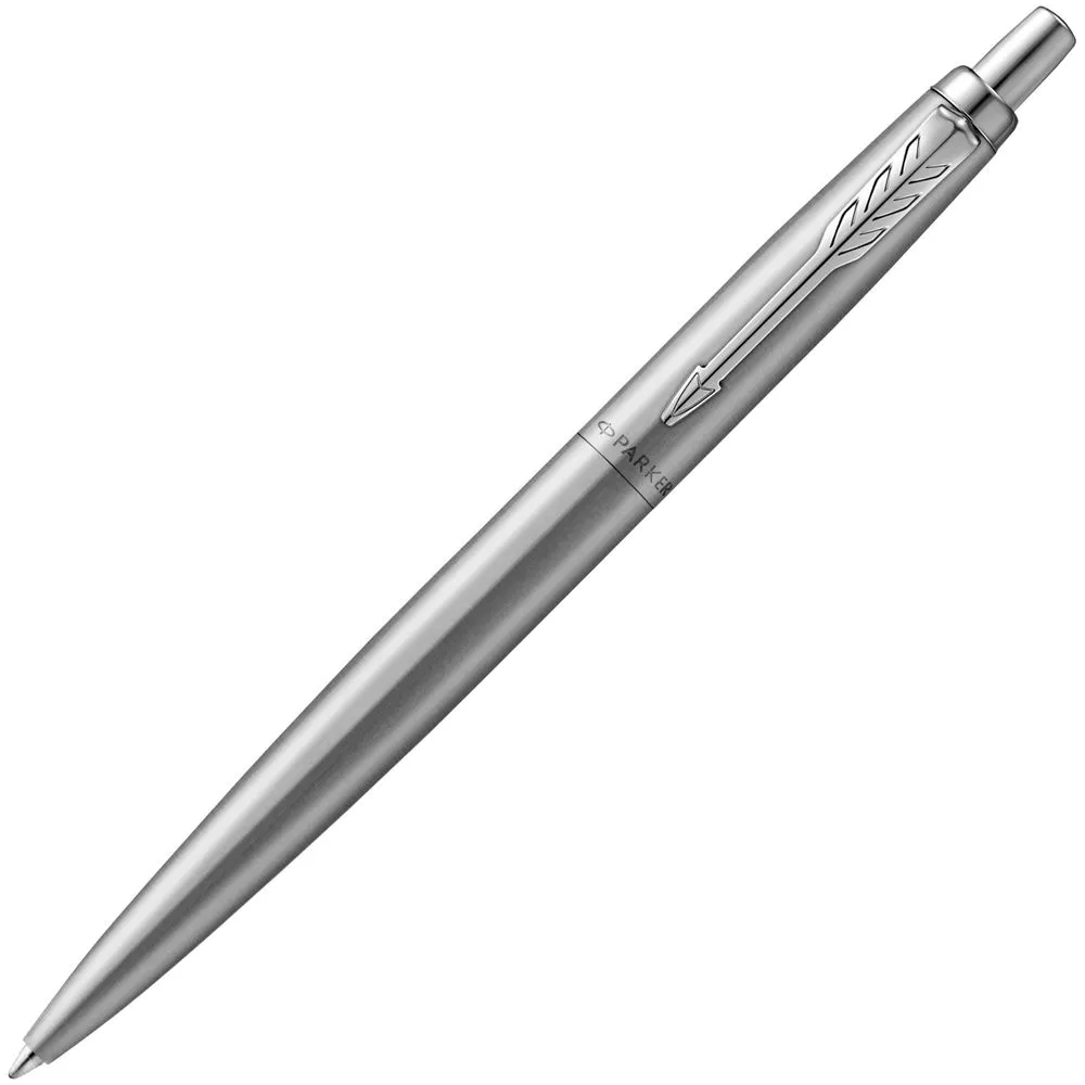 Ручка шариковая Parker Jotter XL Monochrome Grey, серебристая заказать онлайн с вашим дизайном на заказ в Москве и области