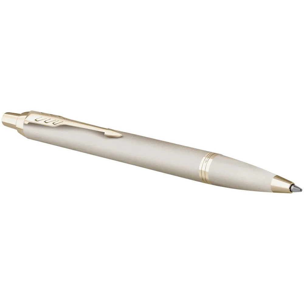 Ручка шариковая Parker IM Professionals Monochrome Champagne, золотистая заказать онлайн с вашим дизайном на заказ в Москве и области