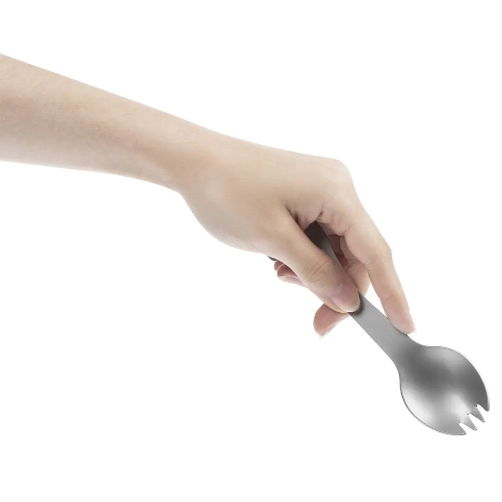 Походный столовый прибор Twin Win, стальной заказать онлайн с вашим дизайном на заказ в Москве и области