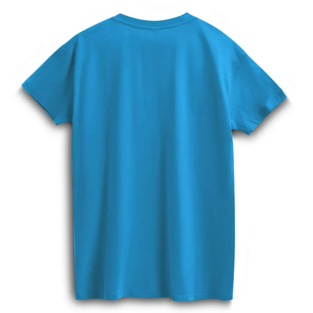 Футболка Imperial 190, ярко-бирюзовая, размер XS заказать онлайн с вашим дизайном на заказ в Москве и области