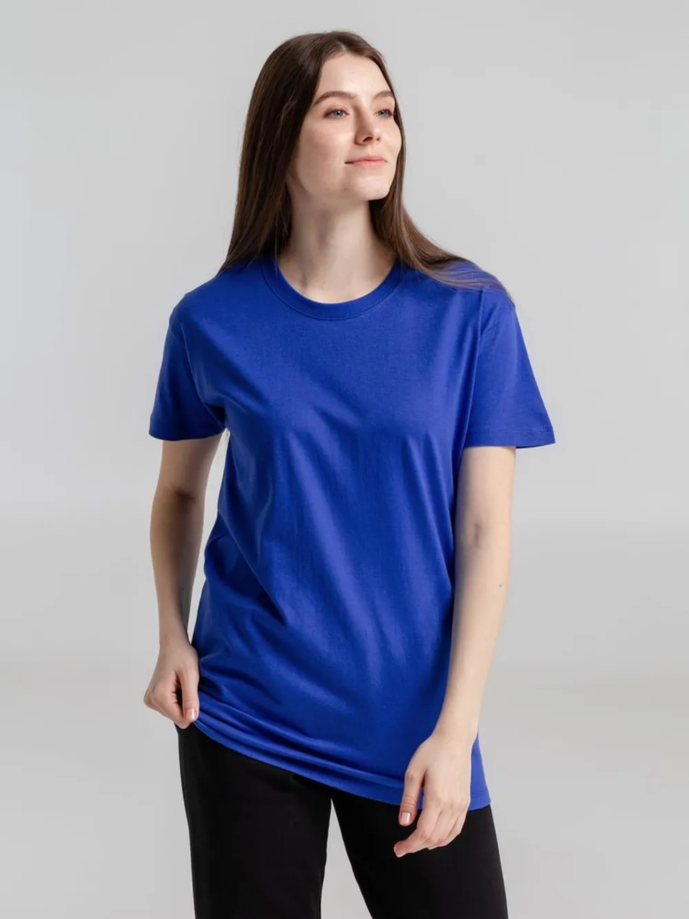 Футболка Imperial 190, ярко-бирюзовая, размер XS заказать онлайн с вашим дизайном на заказ в Москве и области