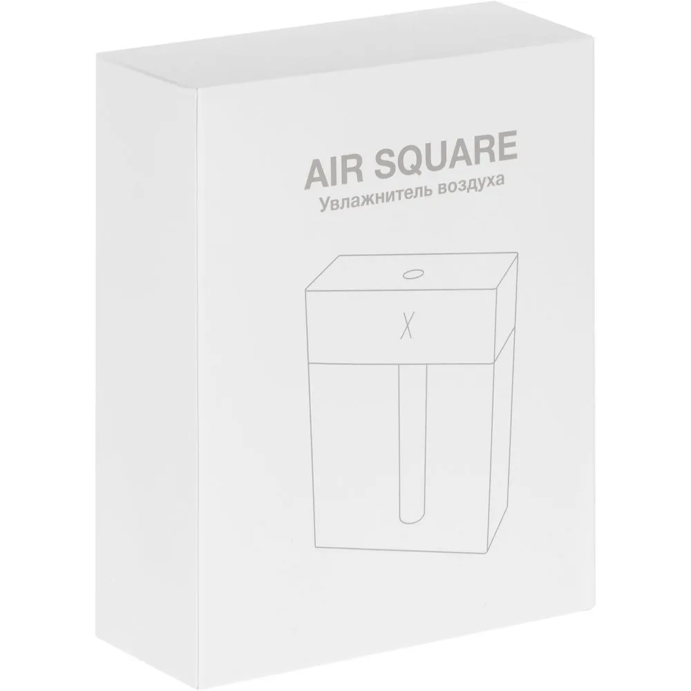 Настольный увлажнитель Air Square, белый заказать онлайн с вашим дизайном на заказ в Москве и области
