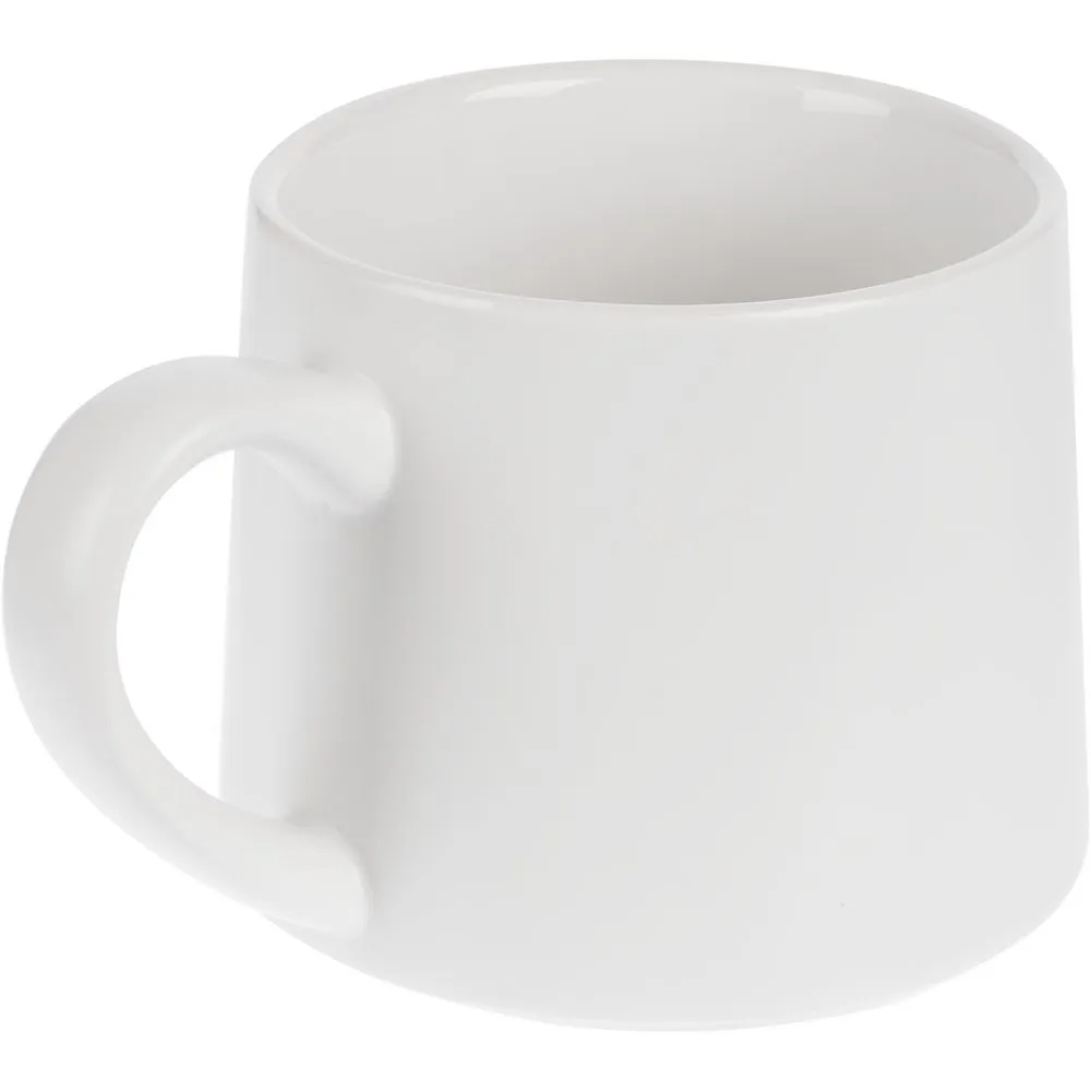 Кружка с подогревом и беспроводной зарядкой dualBase ver. 2.0 Matt, белая заказать онлайн с вашим дизайном на заказ в Москве и области