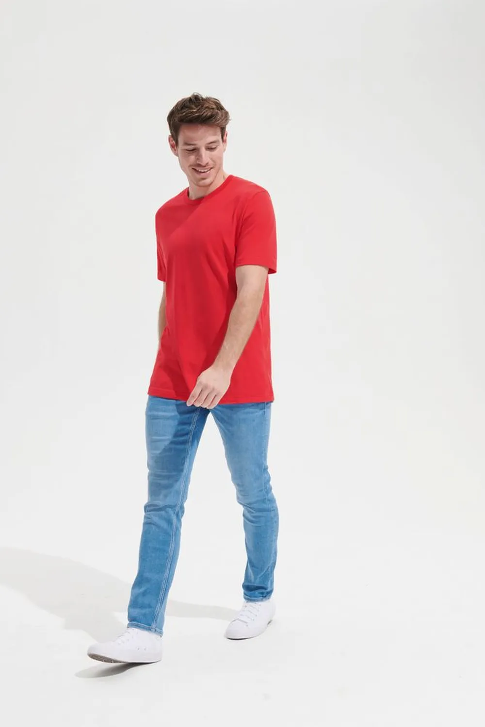 Футболка унисекс Tuner, красная заказать онлайн с вашим дизайном на заказ в Москве и области