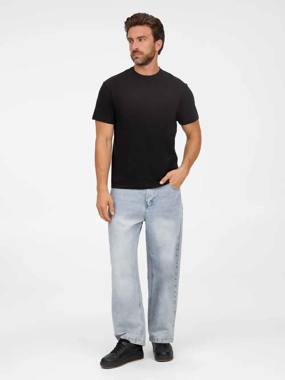 Футболка унисекс Legend, черная, размер L заказать онлайн с вашим дизайном на заказ в Москве и области