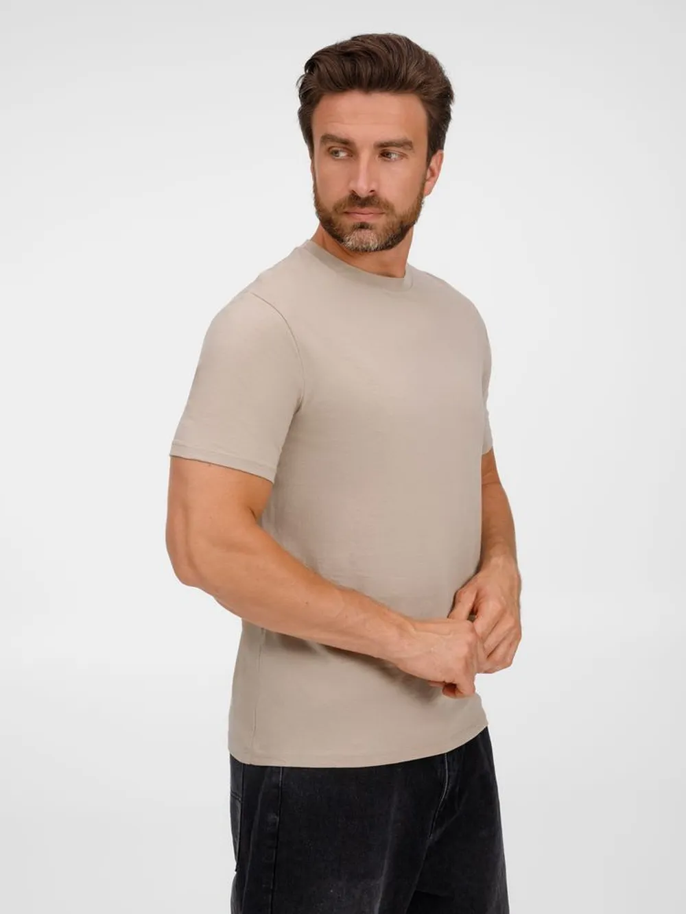 Футболка унисекс Legend, серо-бежевая, размер XXL заказать онлайн с вашим дизайном на заказ в Москве и области