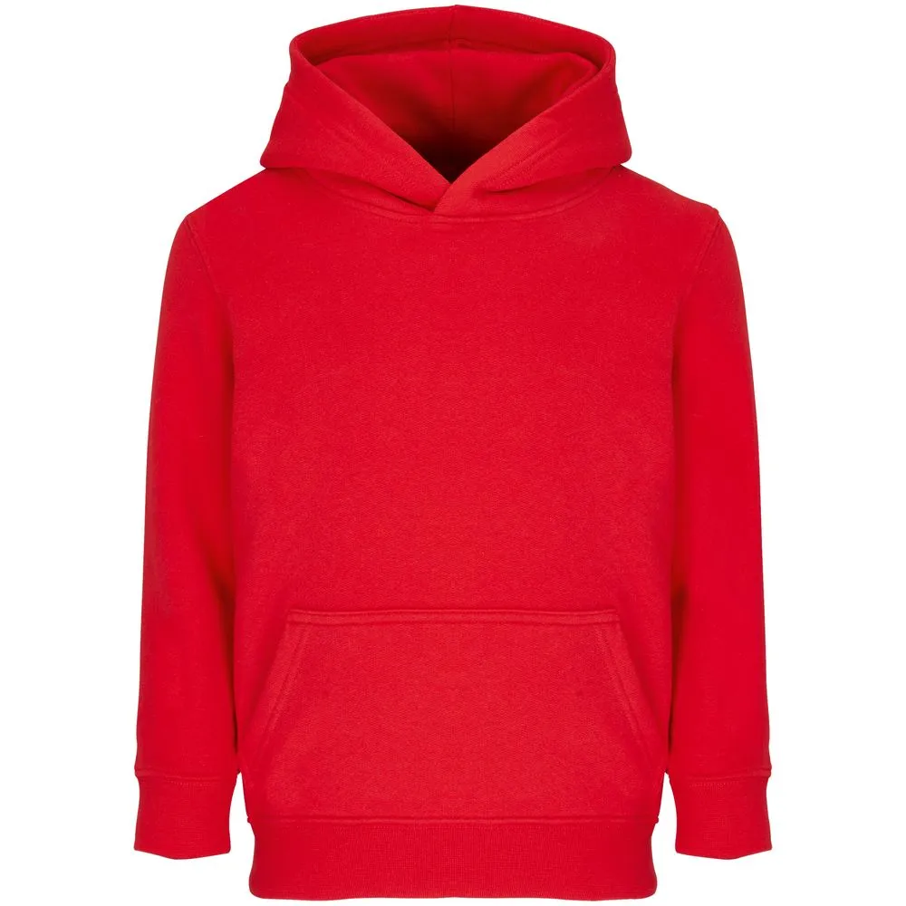 Худи детское Condor Kids, красное, на рост 118-128 заказать онлайн с вашим дизайном на заказ в Москве и области