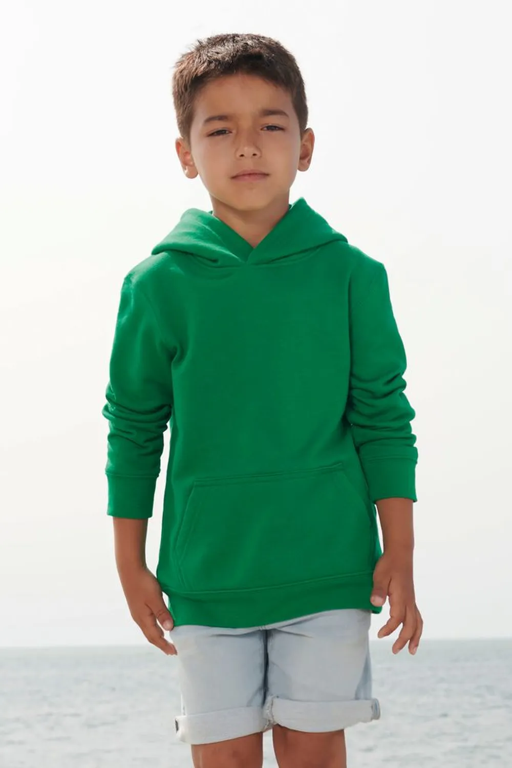 Худи детское Condor Kids, темно-синее, на рост 118-128 заказать онлайн с вашим дизайном на заказ в Москве и области