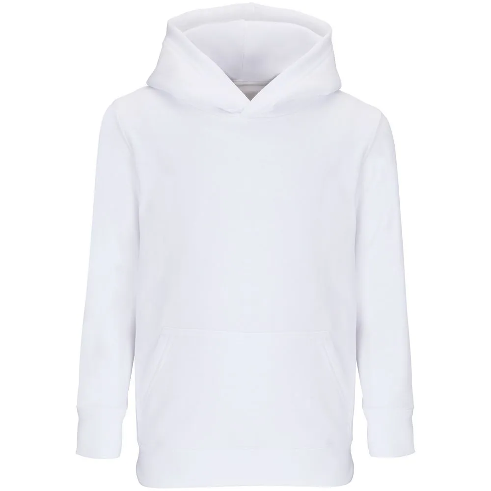 Худи детское Condor Kids, белое, на рост 130-140 заказать онлайн с вашим дизайном на заказ в Москве и области