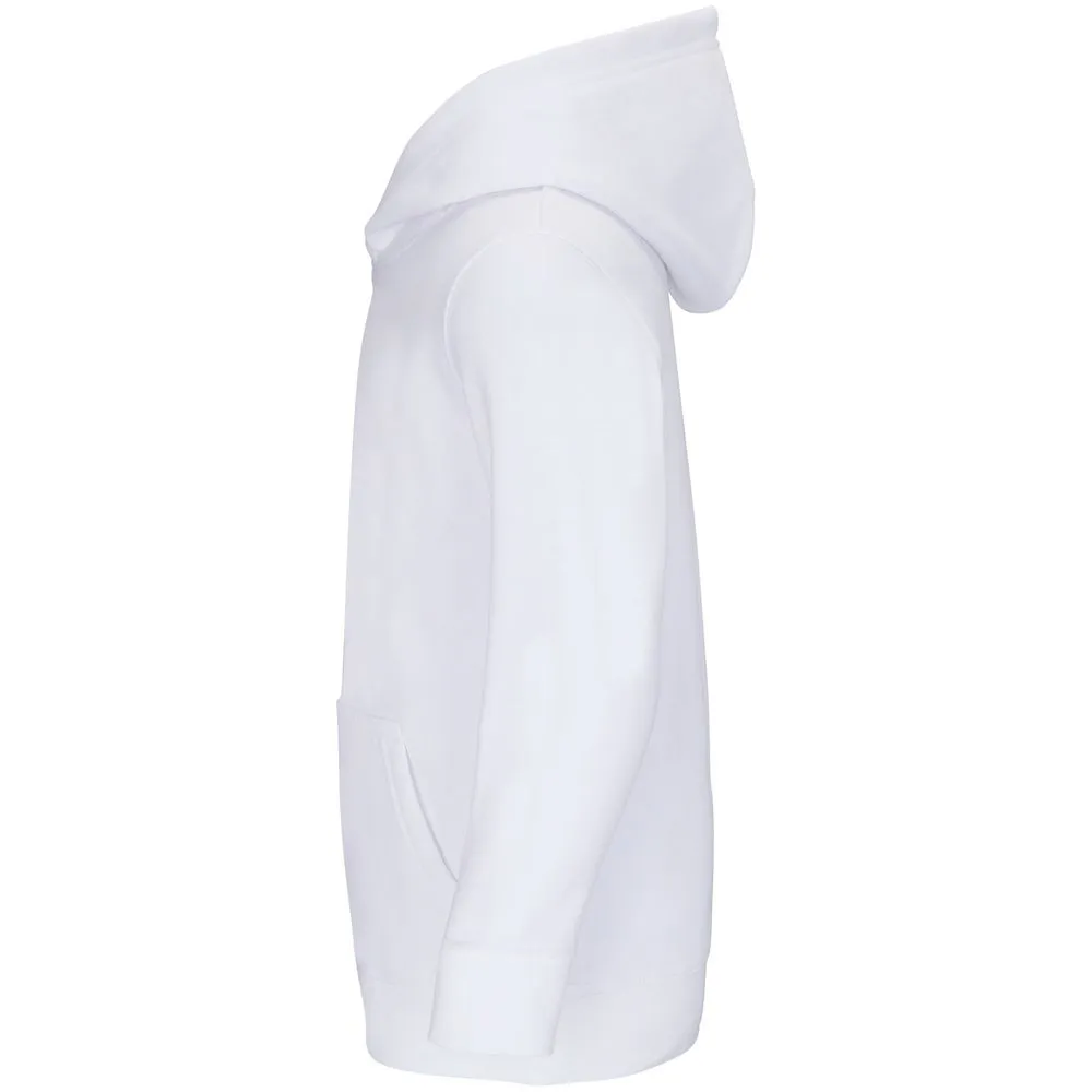 Худи детское Condor Kids, белое, на рост 130-140 заказать онлайн с вашим дизайном на заказ в Москве и области