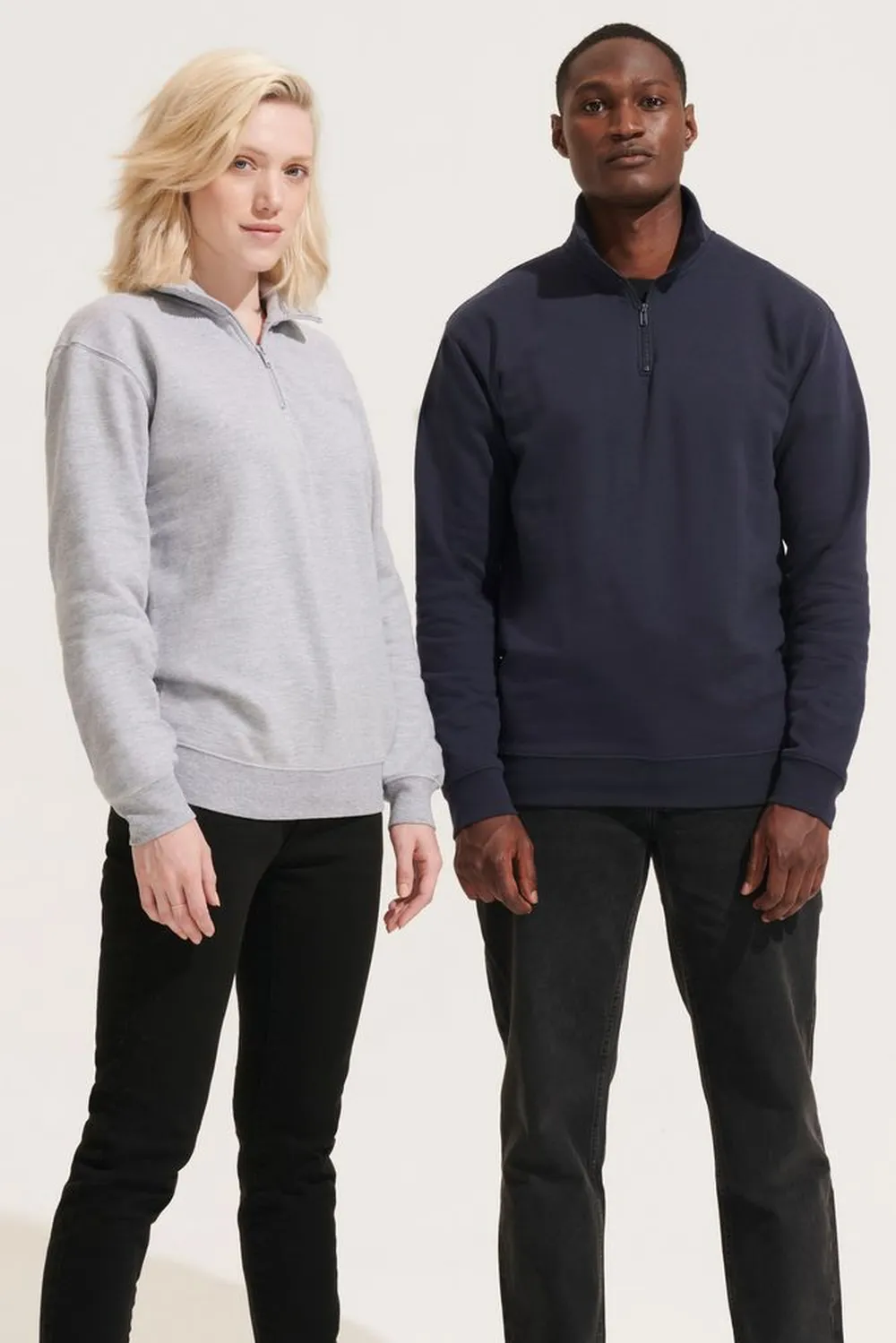 Толстовка унисекс Conrad, черная заказать онлайн с вашим дизайном на заказ в Москве и области