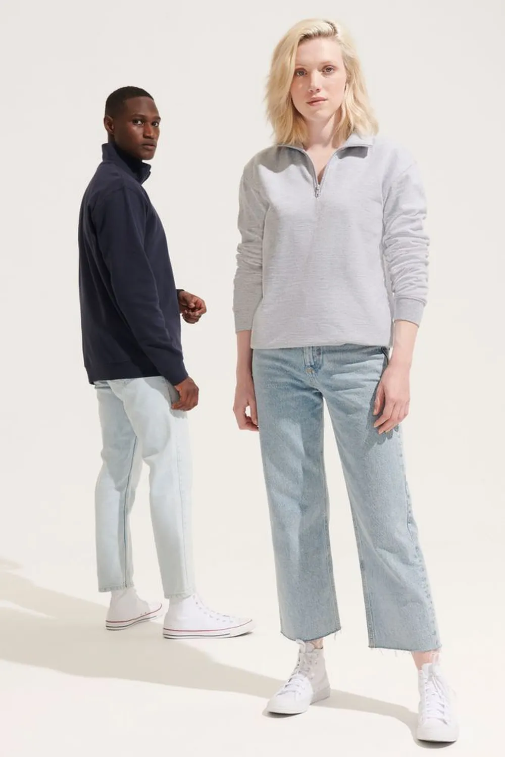 Толстовка унисекс Conrad, ярко-синяя (royal), размер M заказать онлайн с вашим дизайном на заказ в Москве и области