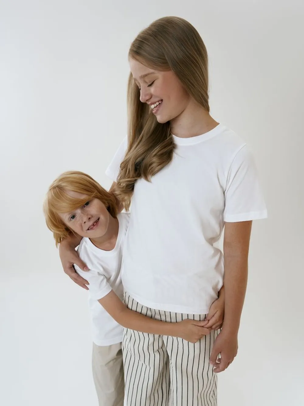 Футболка детская T-Bolka Kids, белая (белоснежная), 6 лет заказать онлайн с вашим дизайном на заказ в Москве и области