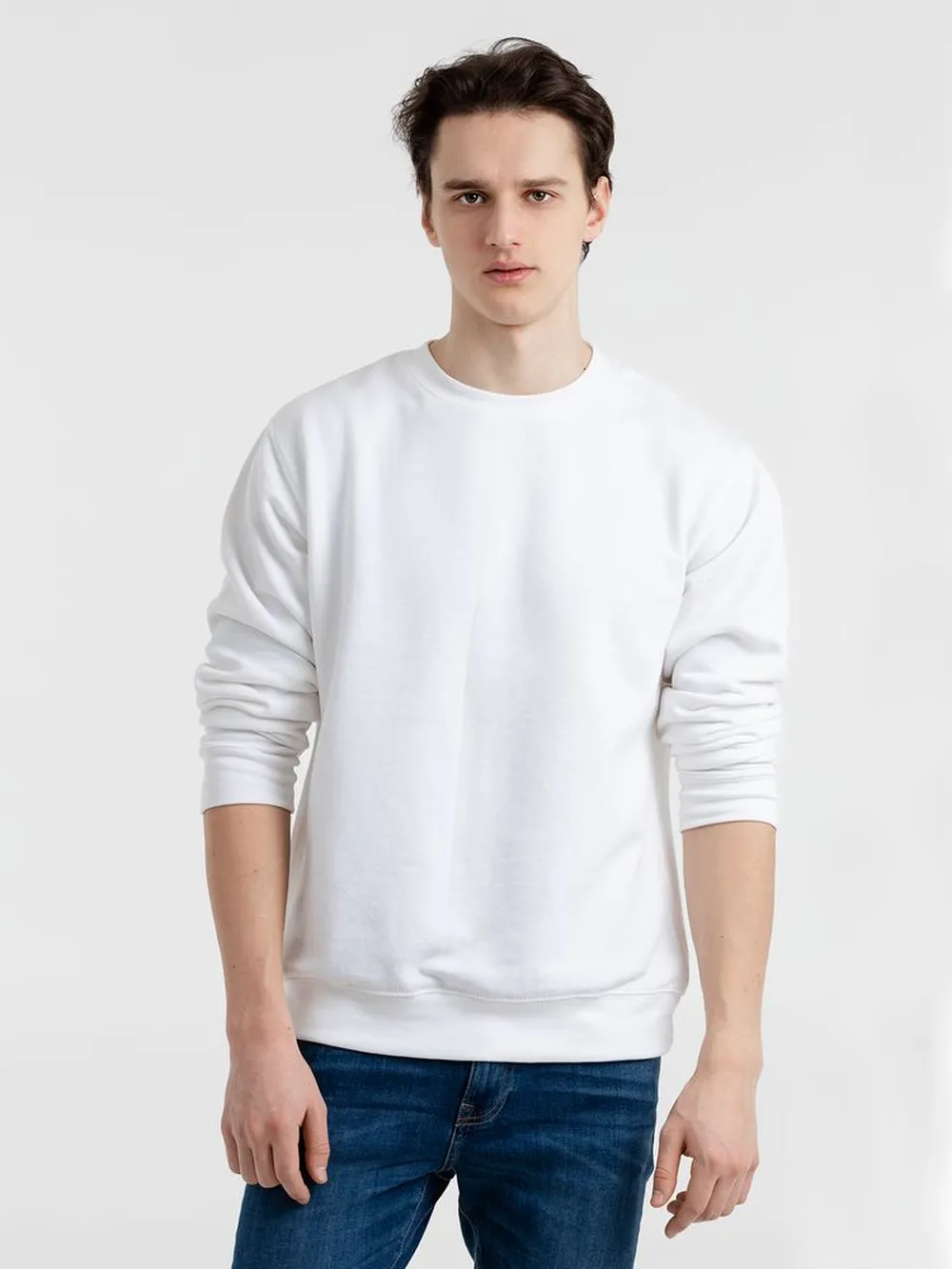 Толстовка New Supreme 280 ярко-синяя (royal), размер XL заказать онлайн с вашим дизайном на заказ в Москве и области