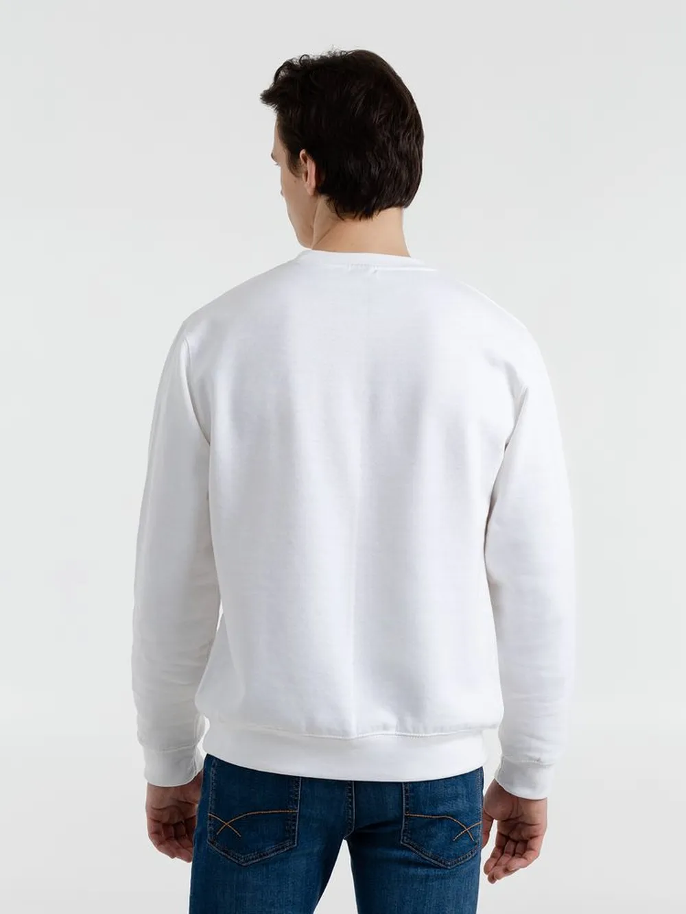 Толстовка New Supreme 280 ярко-синяя (royal), размер XL заказать онлайн с вашим дизайном на заказ в Москве и области