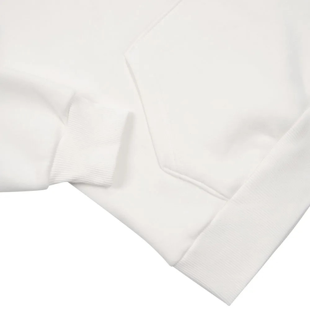 Худи оверсайз унисекс Go Easy, молочно-белое, размер L заказать онлайн с вашим дизайном на заказ в Москве и области