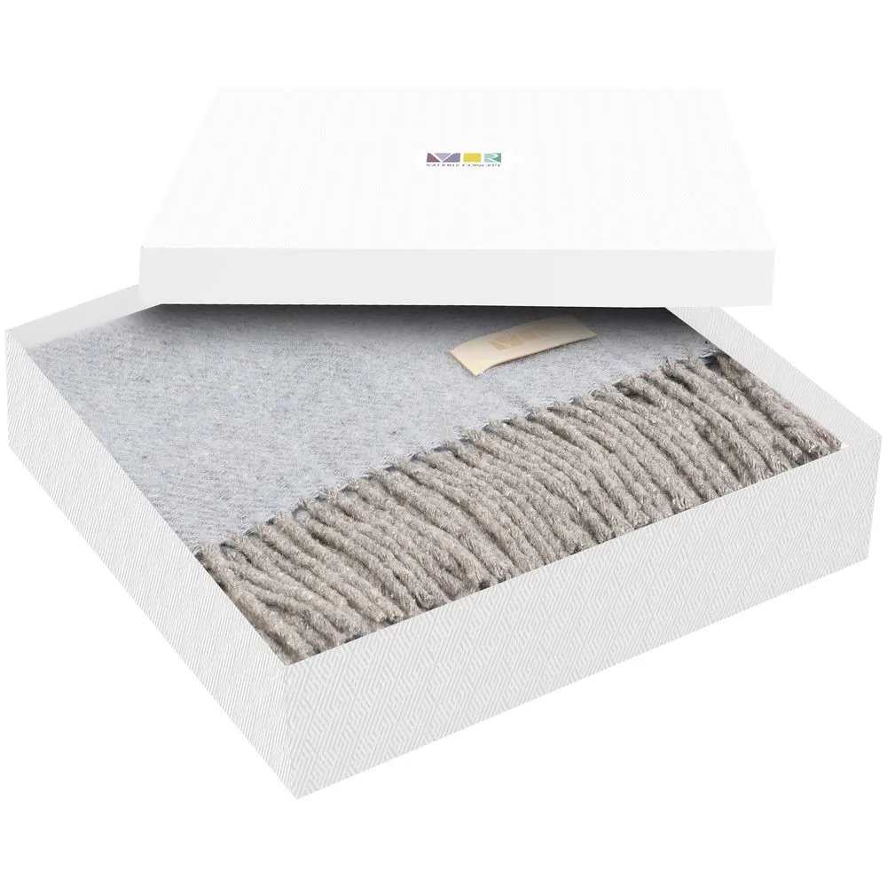 Плед Mumbai, серый заказать онлайн с вашим дизайном на заказ в Москве и области