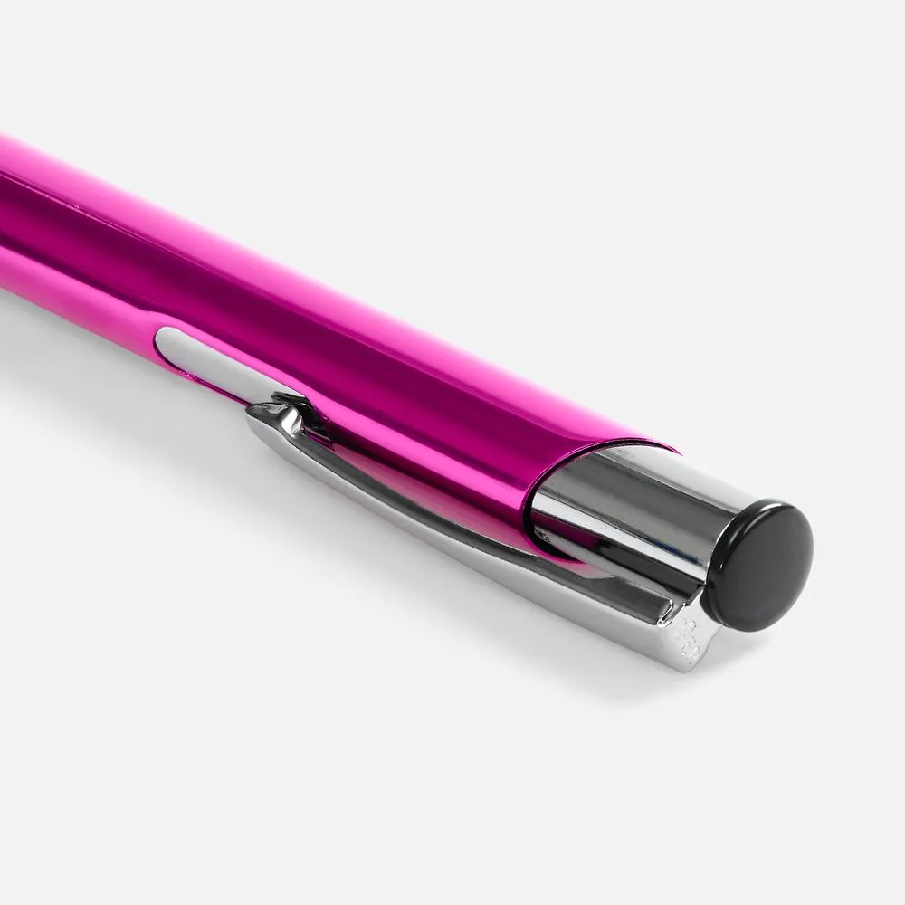 Ручка шариковая Keskus, розовая заказать онлайн с вашим дизайном на заказ в Москве и области