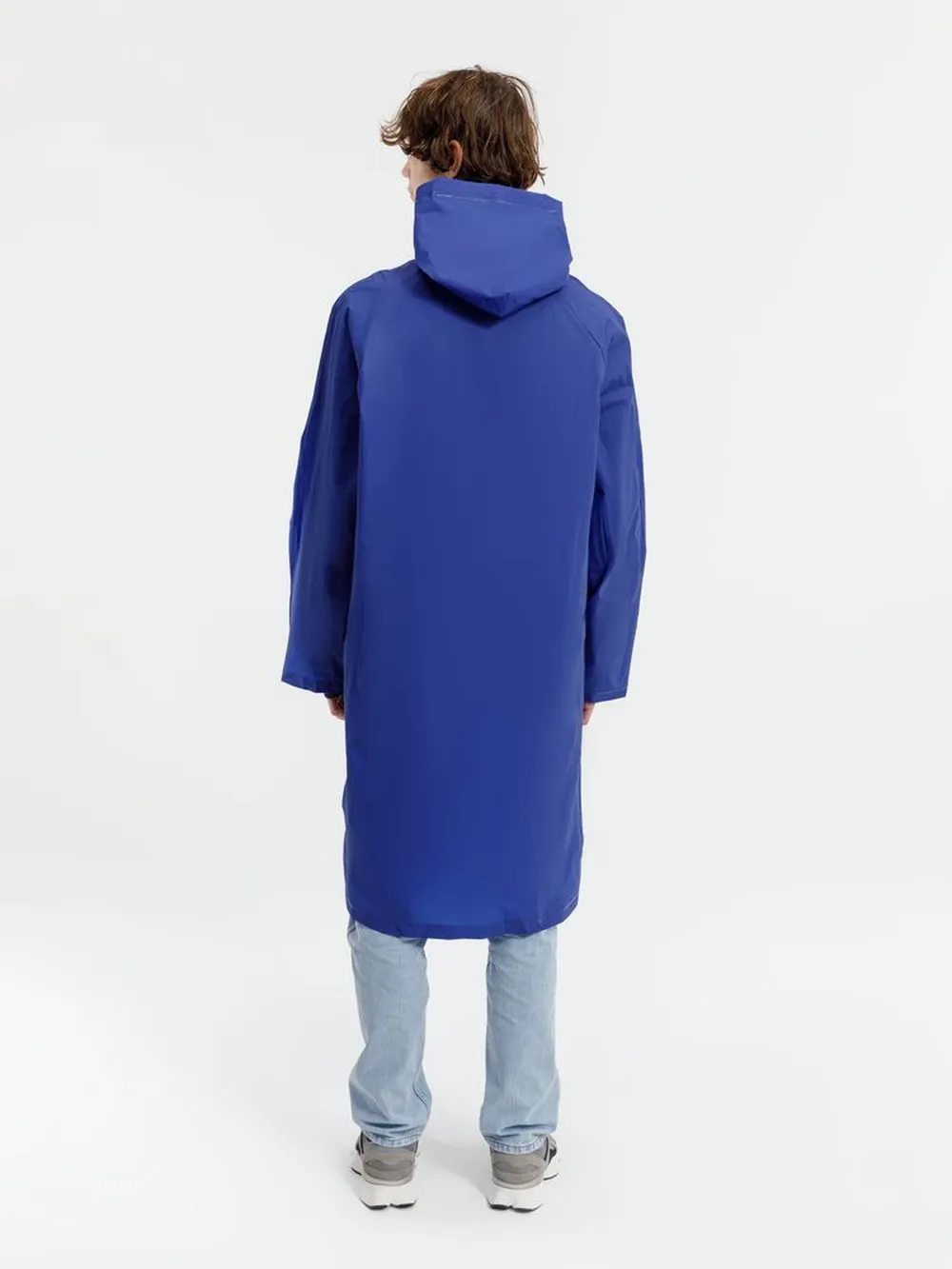 Дождевик RainDrop, ярко-синий, размер 3XL/4XL заказать онлайн с вашим дизайном на заказ в Москве и области