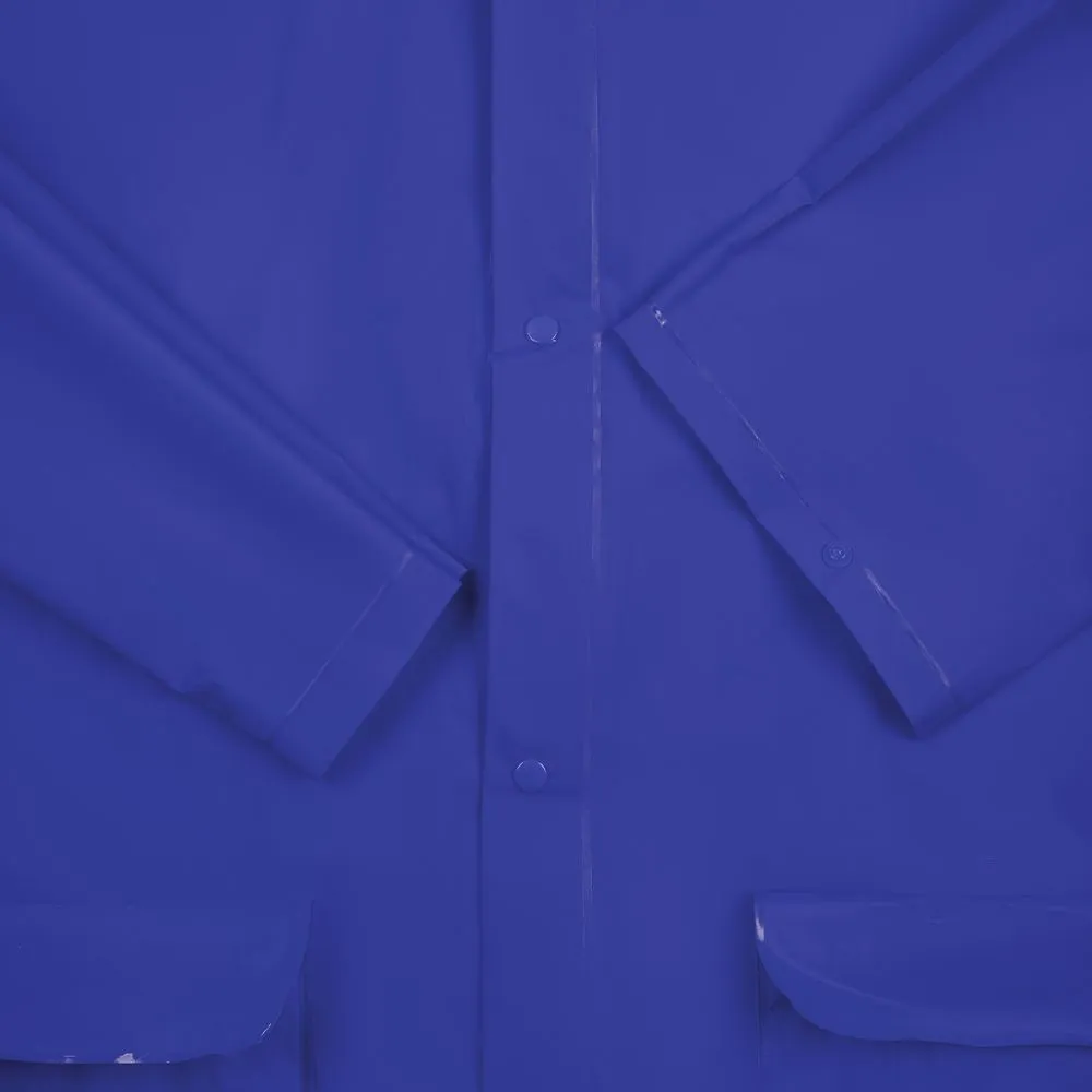 Дождевик RainDrop, ярко-синий, размер 3XL/4XL заказать онлайн с вашим дизайном на заказ в Москве и области