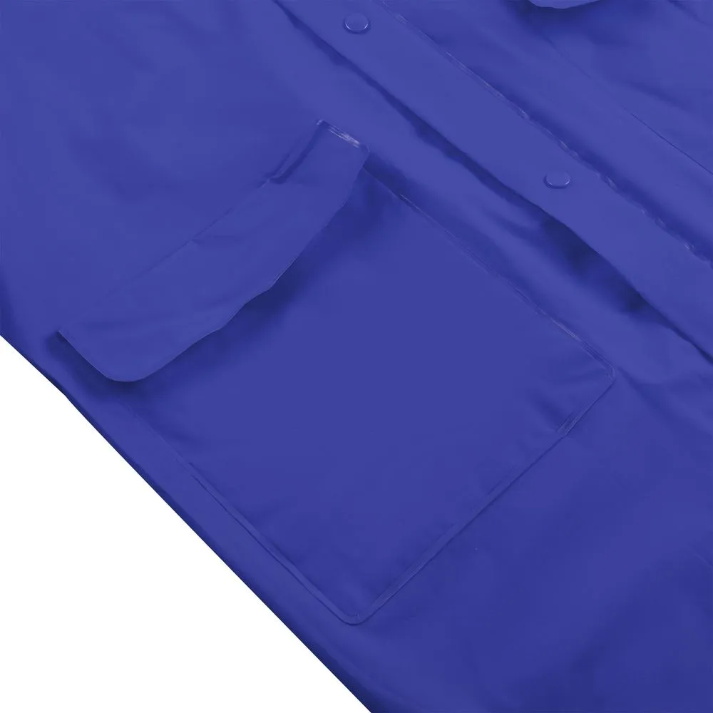 Дождевик RainDrop, ярко-синий, размер 3XL/4XL заказать онлайн с вашим дизайном на заказ в Москве и области