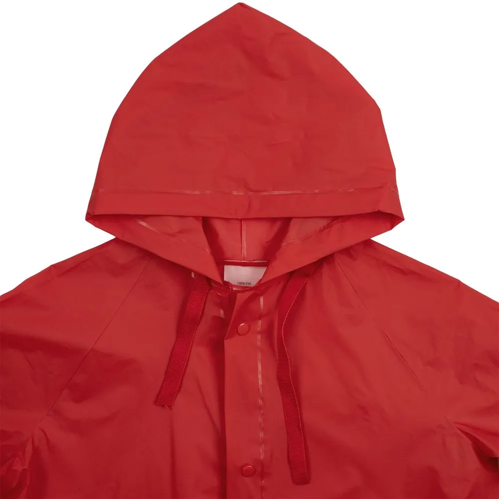 Дождевик RainDrop, красный, размер XL/XXL заказать онлайн с вашим дизайном на заказ в Москве и области