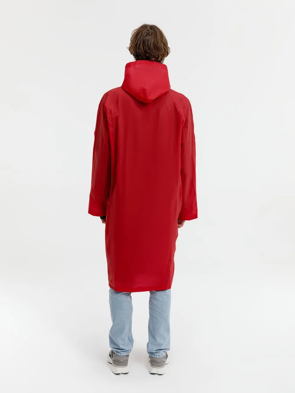Дождевик RainDrop, красный, размер 3XL/4XL заказать онлайн с вашим дизайном на заказ в Москве и области