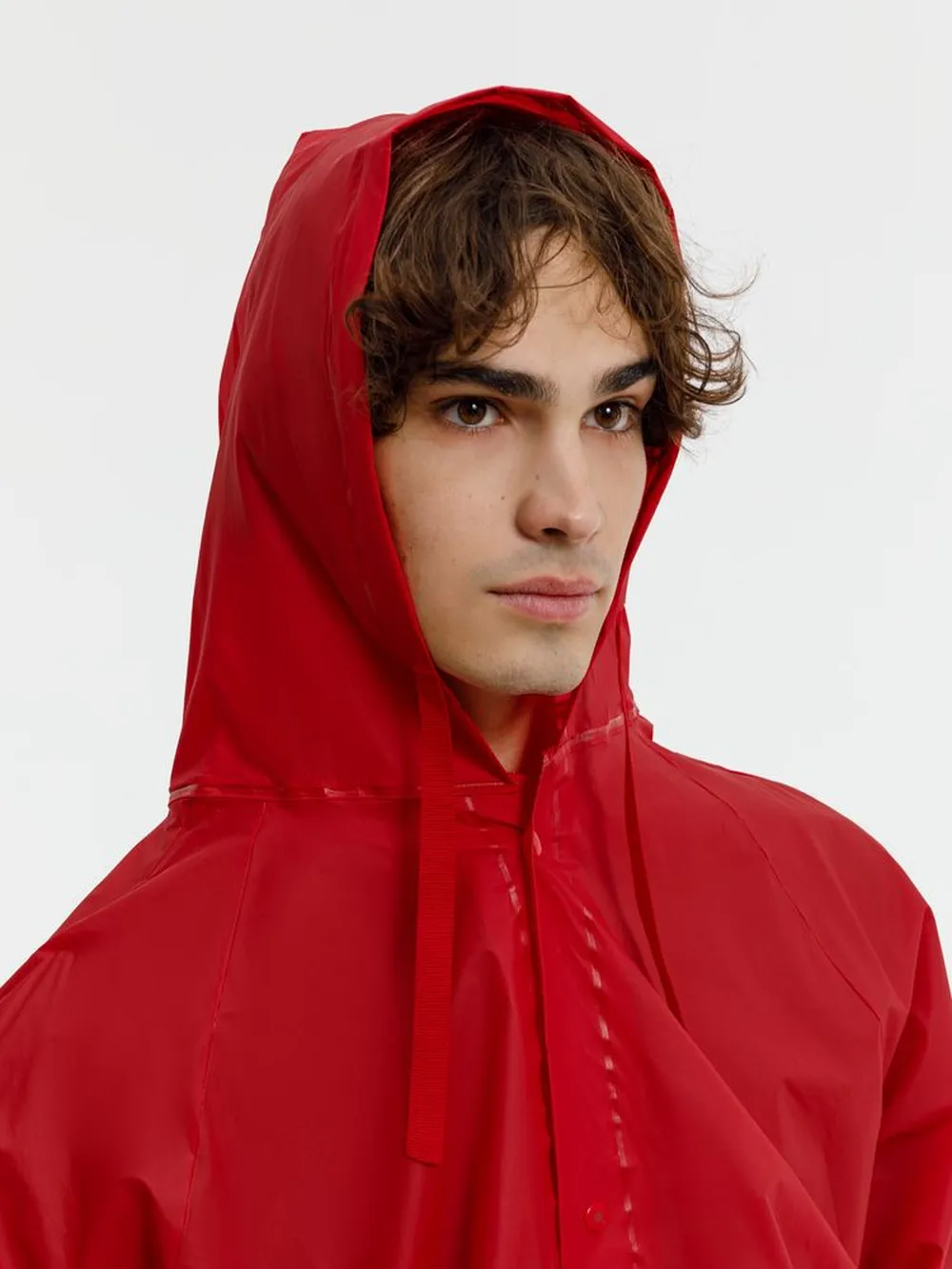 Дождевик RainDrop, красный, размер 3XL/4XL заказать онлайн с вашим дизайном на заказ в Москве и области