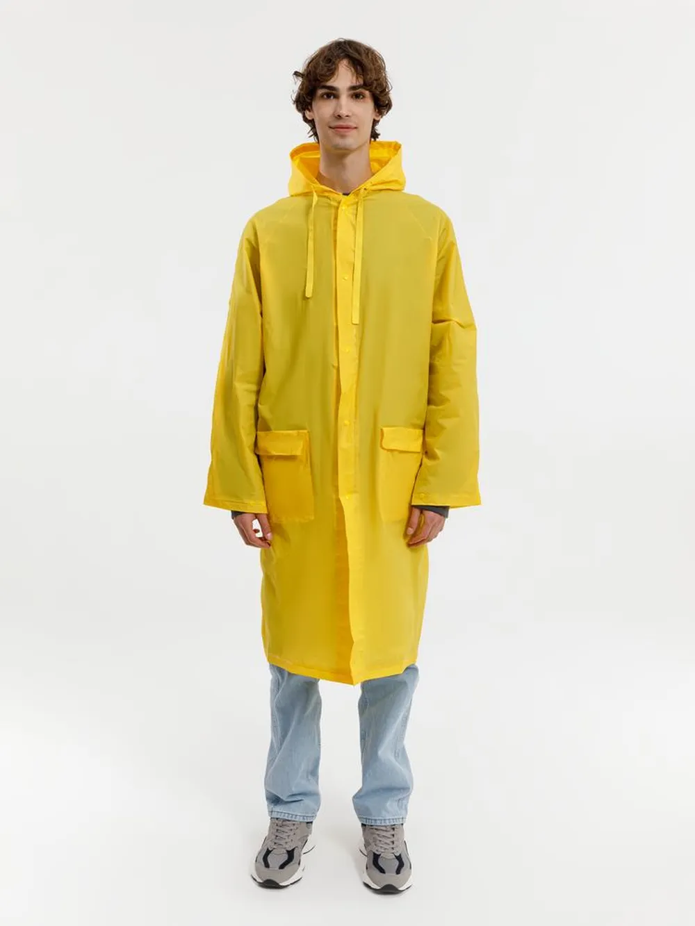 Дождевик RainDrop, желтый, размер XL/XXL заказать онлайн с вашим дизайном на заказ в Москве и области