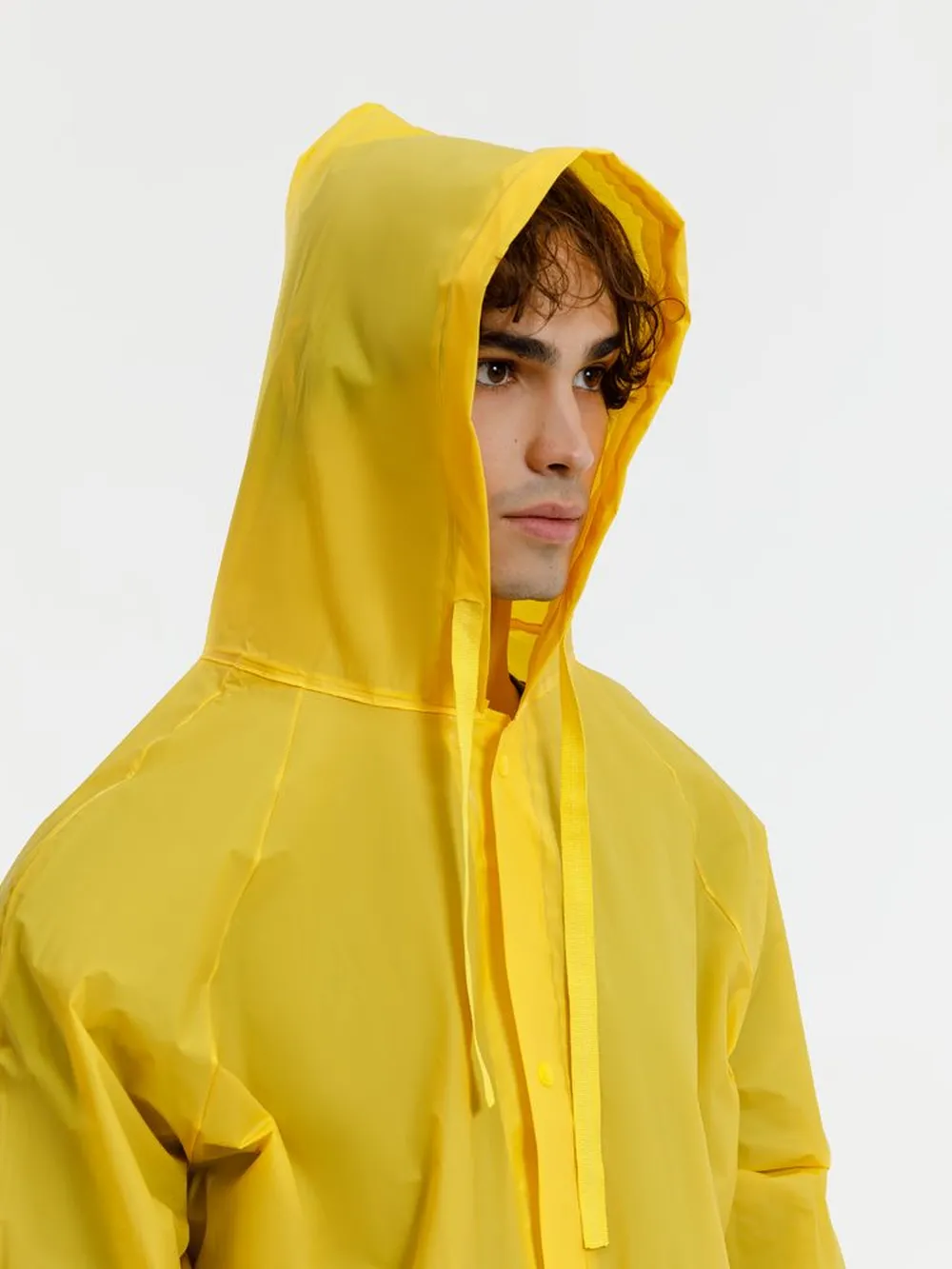 Дождевик RainDrop, желтый, размер XL/XXL заказать онлайн с вашим дизайном на заказ в Москве и области
