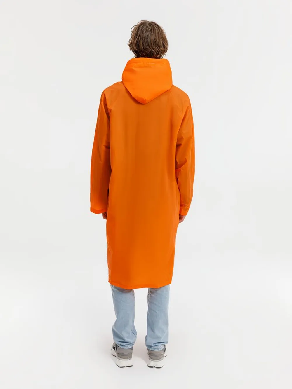 Дождевик RainDrop, оранжевый, размер 3XL/4XL заказать онлайн с вашим дизайном на заказ в Москве и области