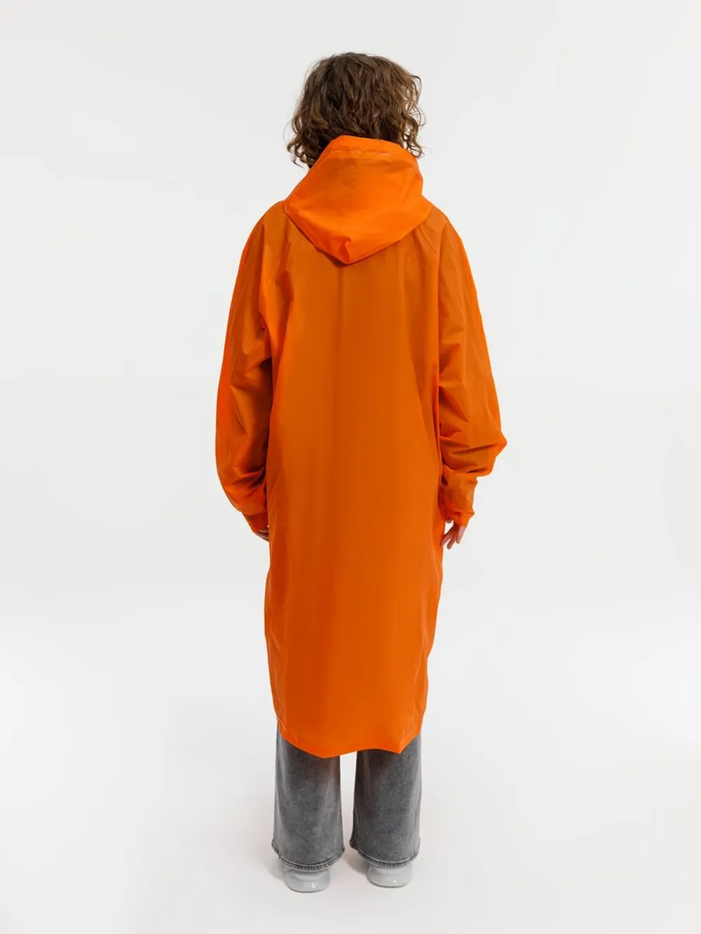 Дождевик RainDrop, оранжевый, размер 3XL/4XL заказать онлайн с вашим дизайном на заказ в Москве и области