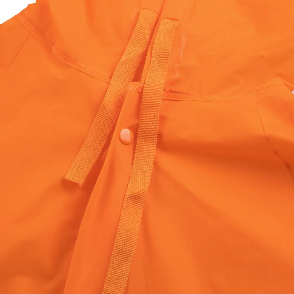 Дождевик RainDrop, оранжевый, размер 3XL/4XL заказать онлайн с вашим дизайном на заказ в Москве и области