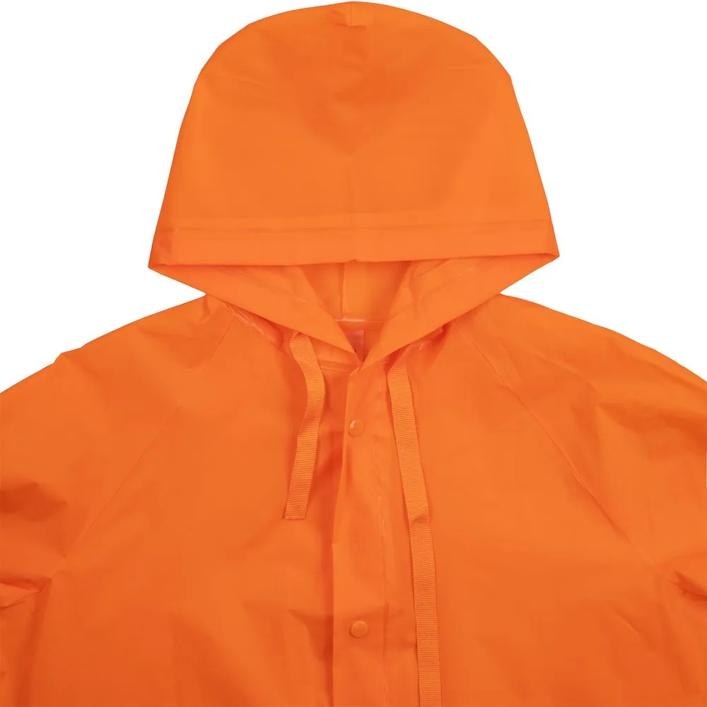 Дождевик RainDrop, оранжевый, размер 3XL/4XL заказать онлайн с вашим дизайном на заказ в Москве и области