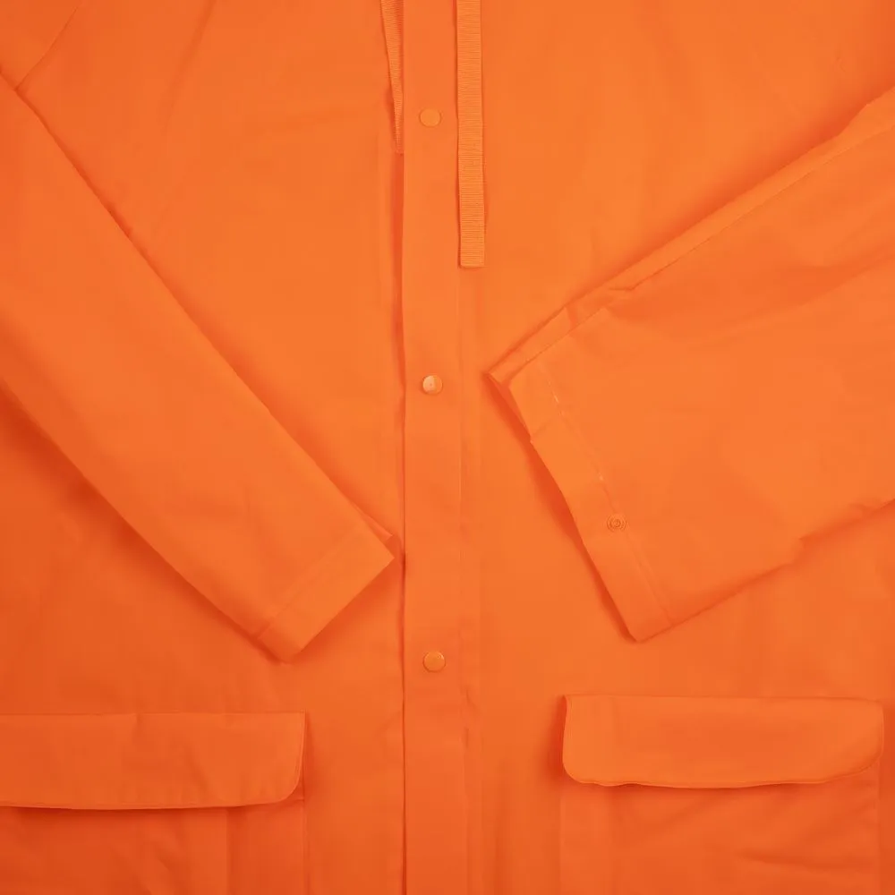 Дождевик RainDrop, оранжевый, размер 3XL/4XL заказать онлайн с вашим дизайном на заказ в Москве и области
