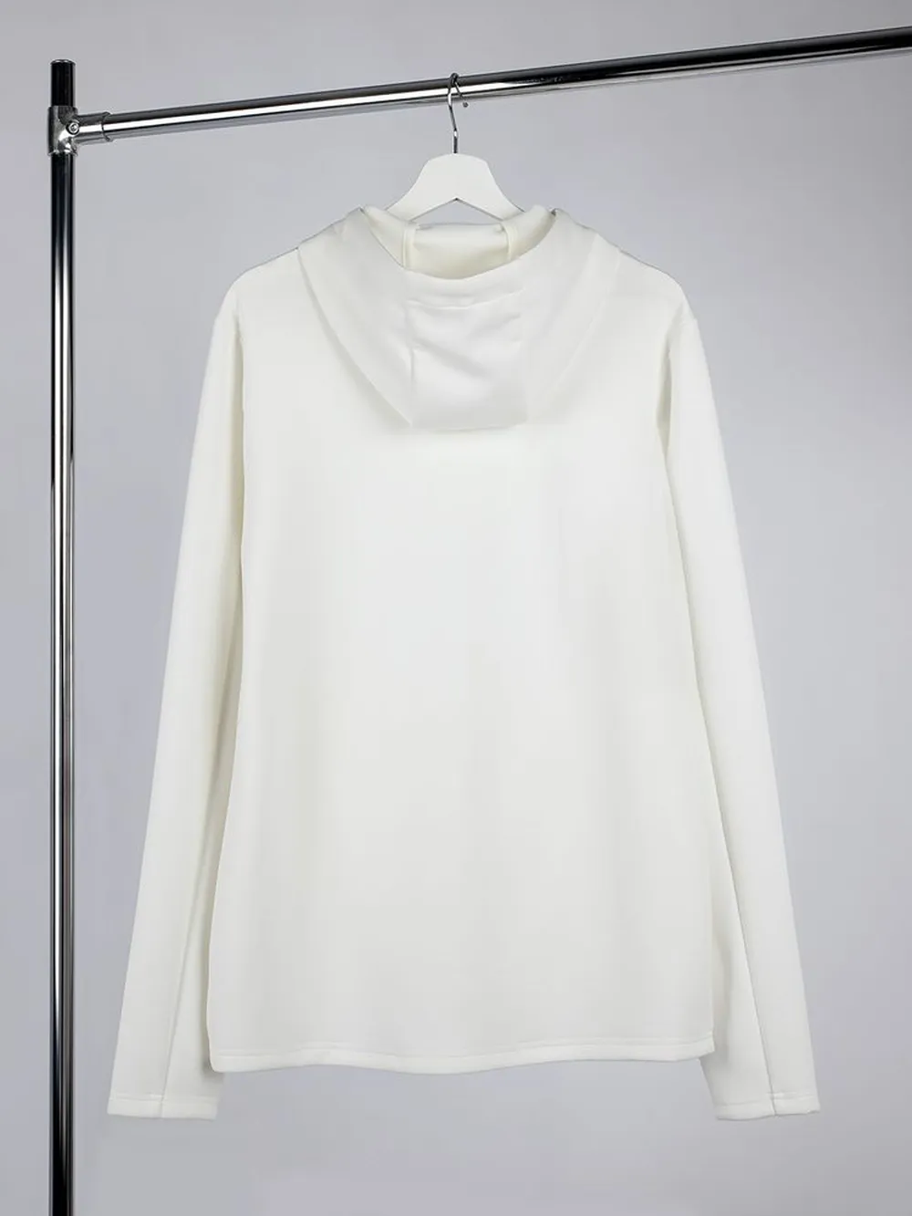 Худи унисекс Begi, молочно-белое, размер L заказать онлайн с вашим дизайном на заказ в Москве и области