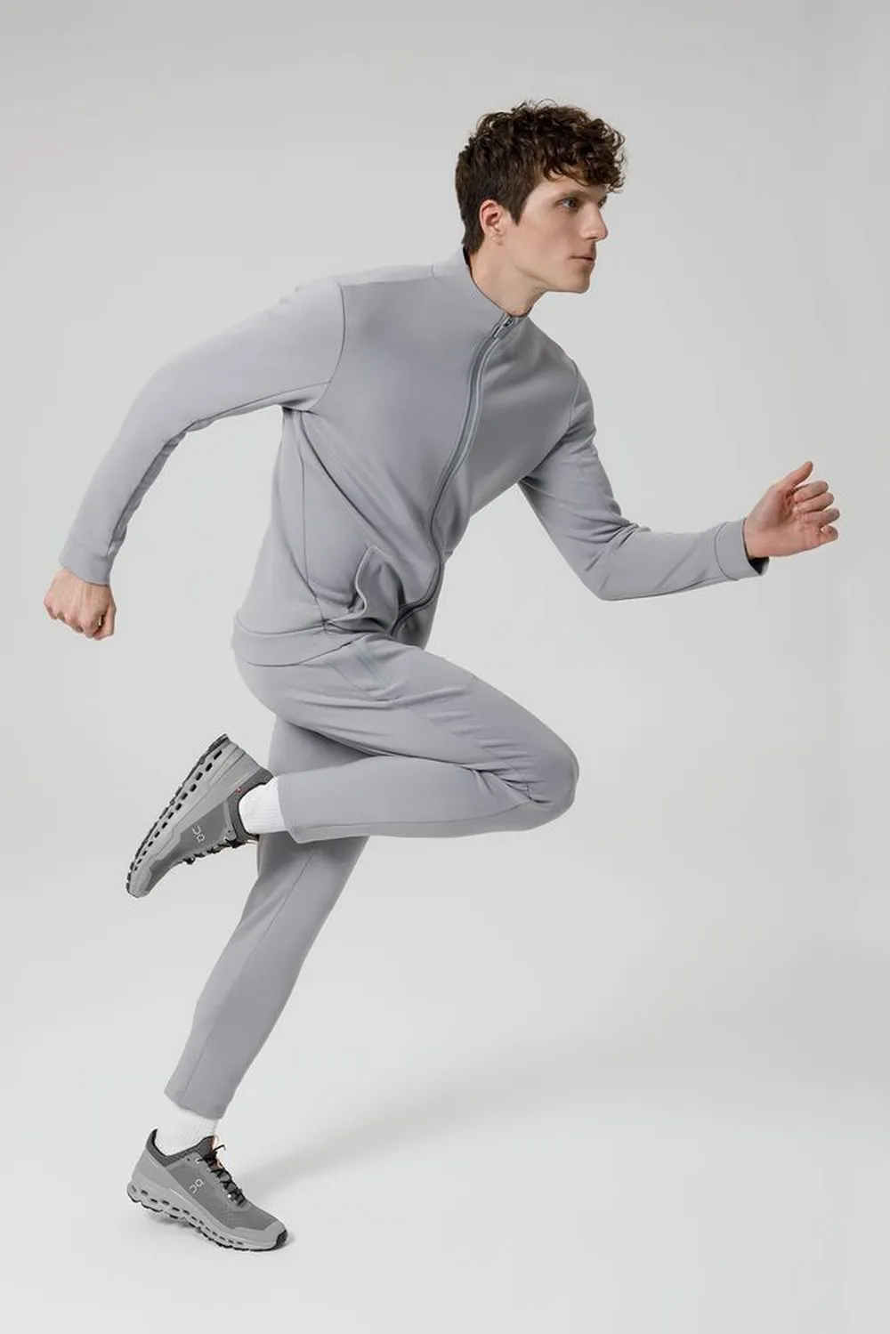 Джоггеры Lovi, серые заказать онлайн с вашим дизайном на заказ в Москве и области