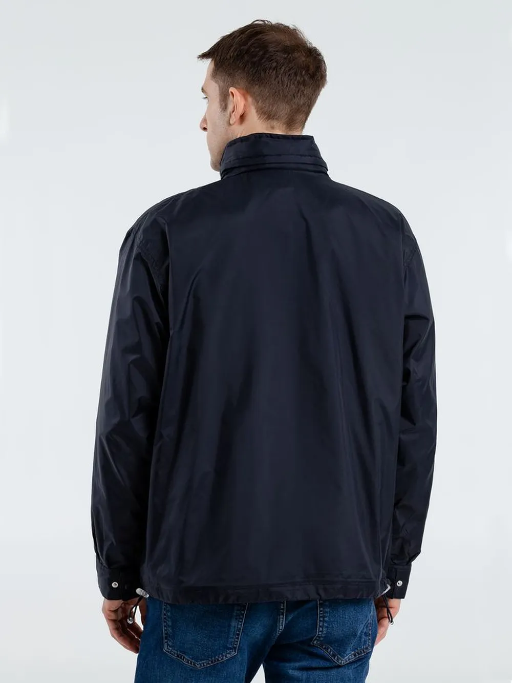 Ветровка мужская Mistral 210, темно-синяя (navy) заказать онлайн с вашим дизайном на заказ в Москве и области