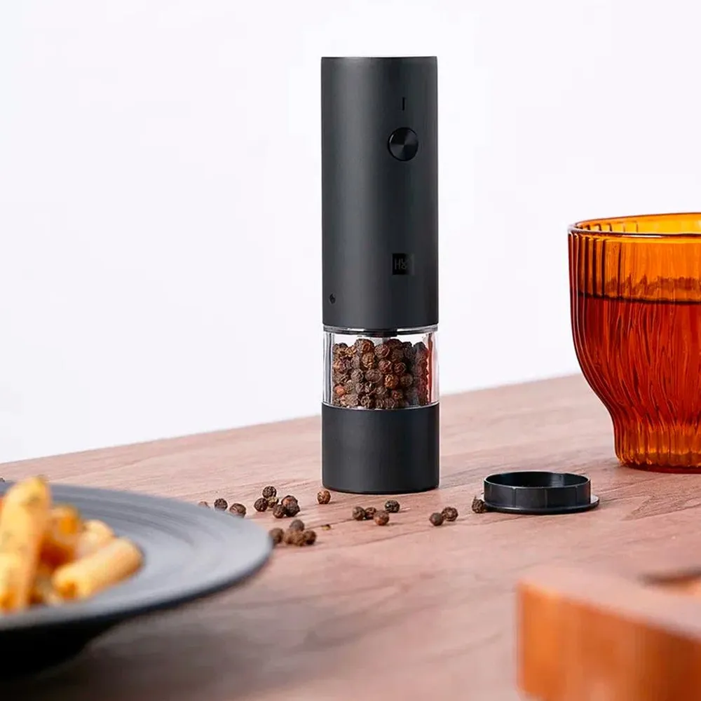 Электрическая мельница для специй HuoHou Electric Mini Grinder Rechargable, черная заказать онлайн с вашим дизайном на заказ в Москве и области