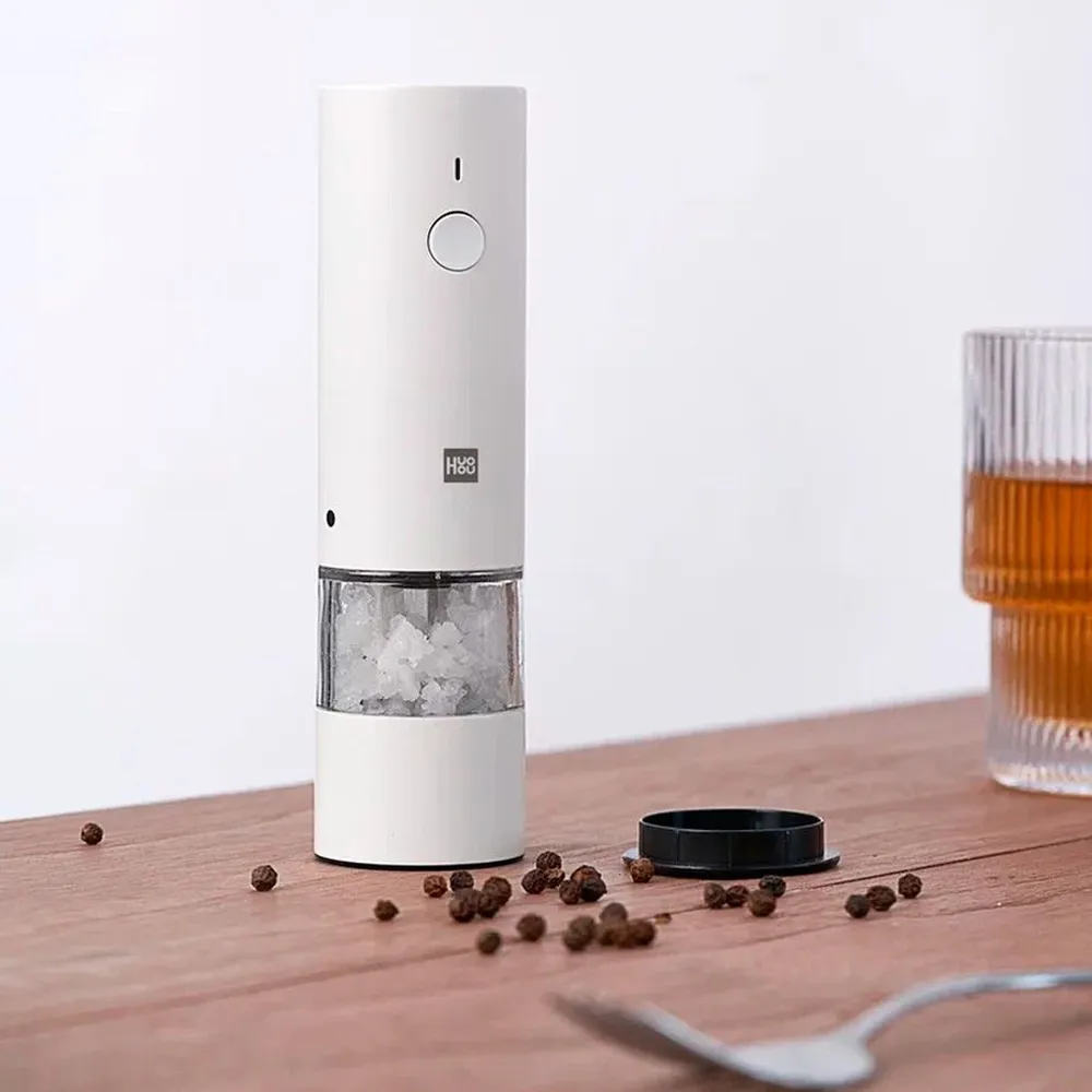 Электрическая мельница для специй HuoHou Electric Mini Grinder Rechargable, белая заказать онлайн с вашим дизайном на заказ в Москве и области